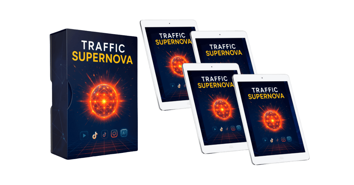 Traffic Supernova Breakdown — AI Faceless Video Traffic + Full PLR + Best Bonus Offers (2025 Guide)